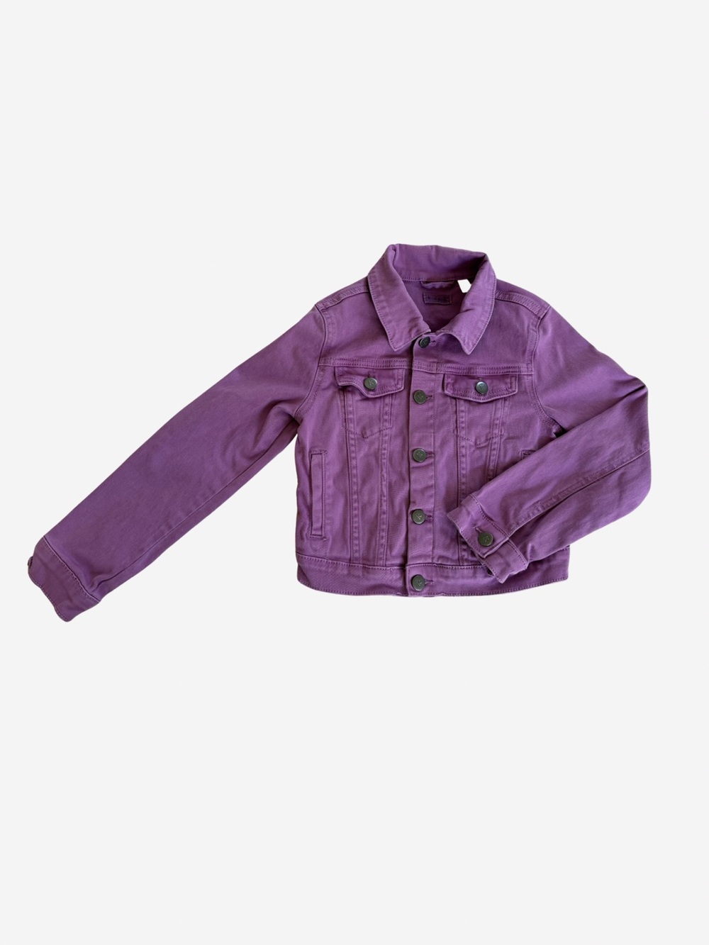 Kidpik Purple Denim Jacket for Kids